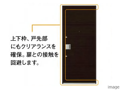 対震玄関ドア｜ザ・パークハウスグラン三番町26